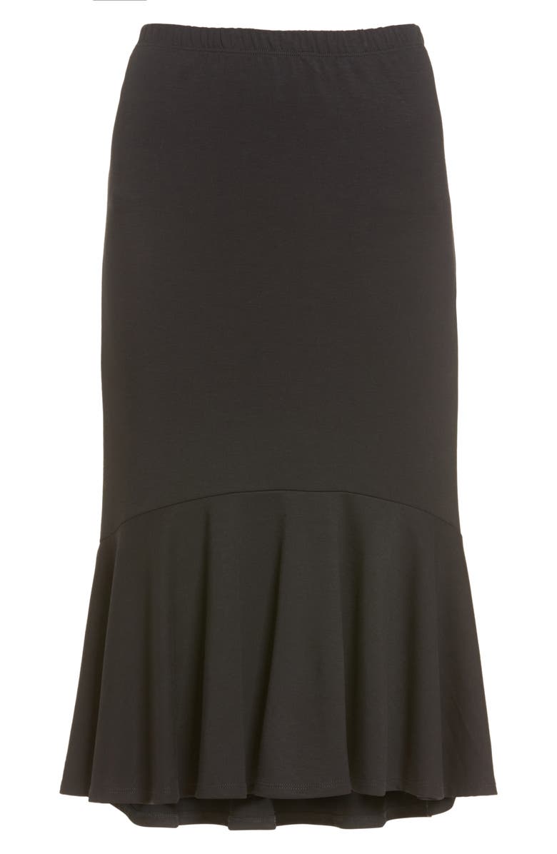 Halogen<sup>®</sup> Ruffle Hem Knit Skirt, Alternate, color, 