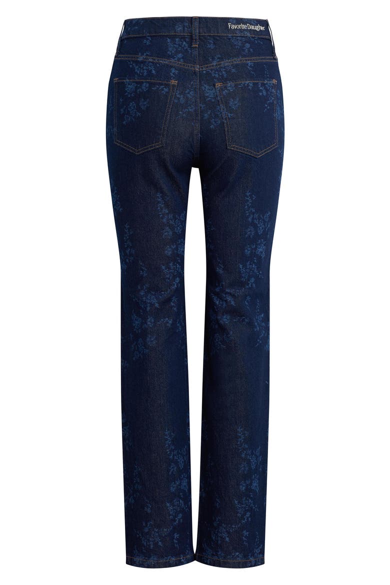 The Valentina High Waist Straight Leg Jeans, Alternate, color, MAGNOLIA