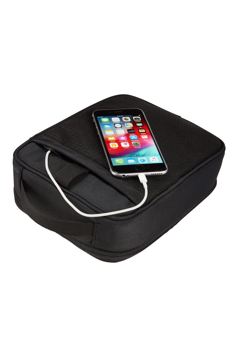 Subterra PowerShuttle Plus Electronics Case, Alternate, color, BLACK