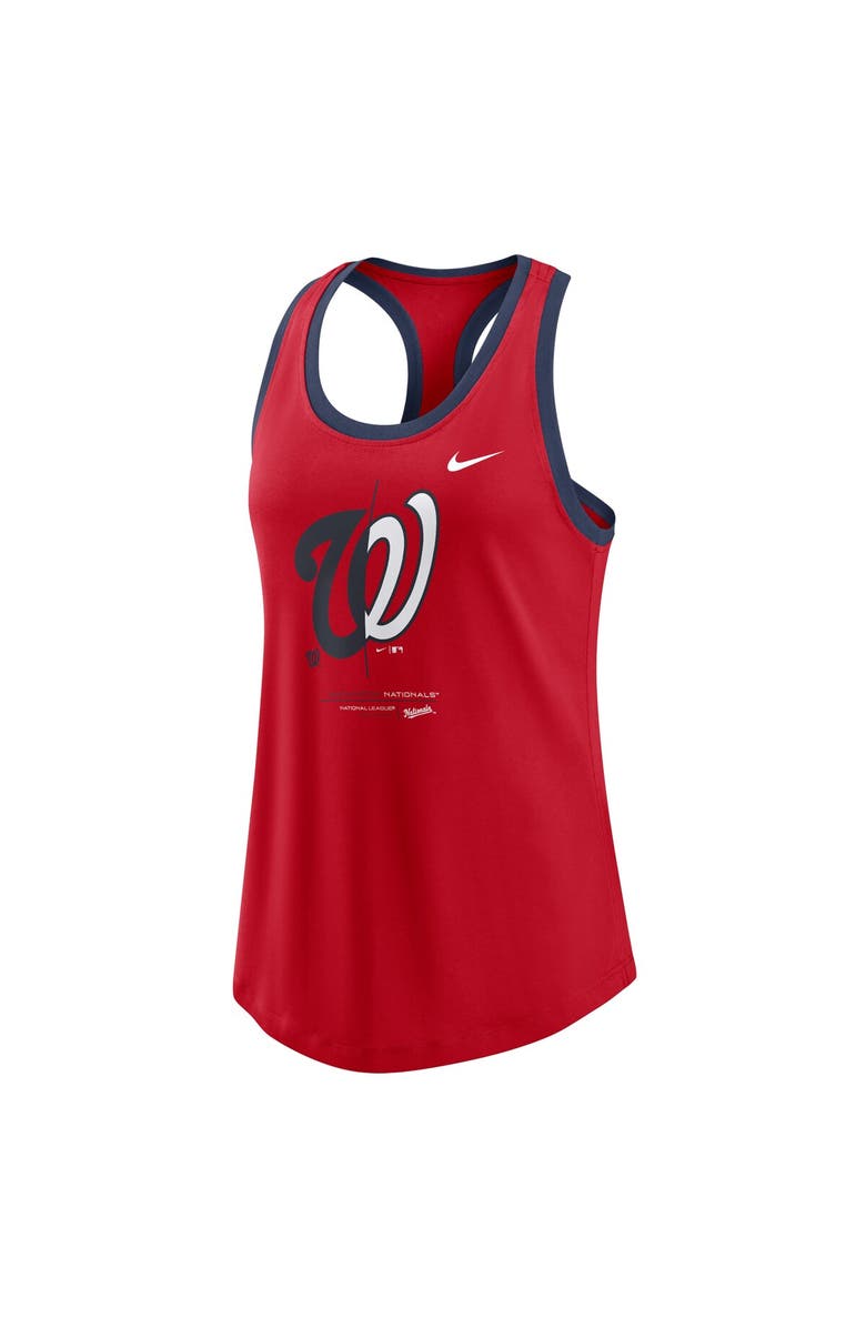 Nike Women's Nike Red Washington Nationals Tech Tank Top, Alternate, color, Red