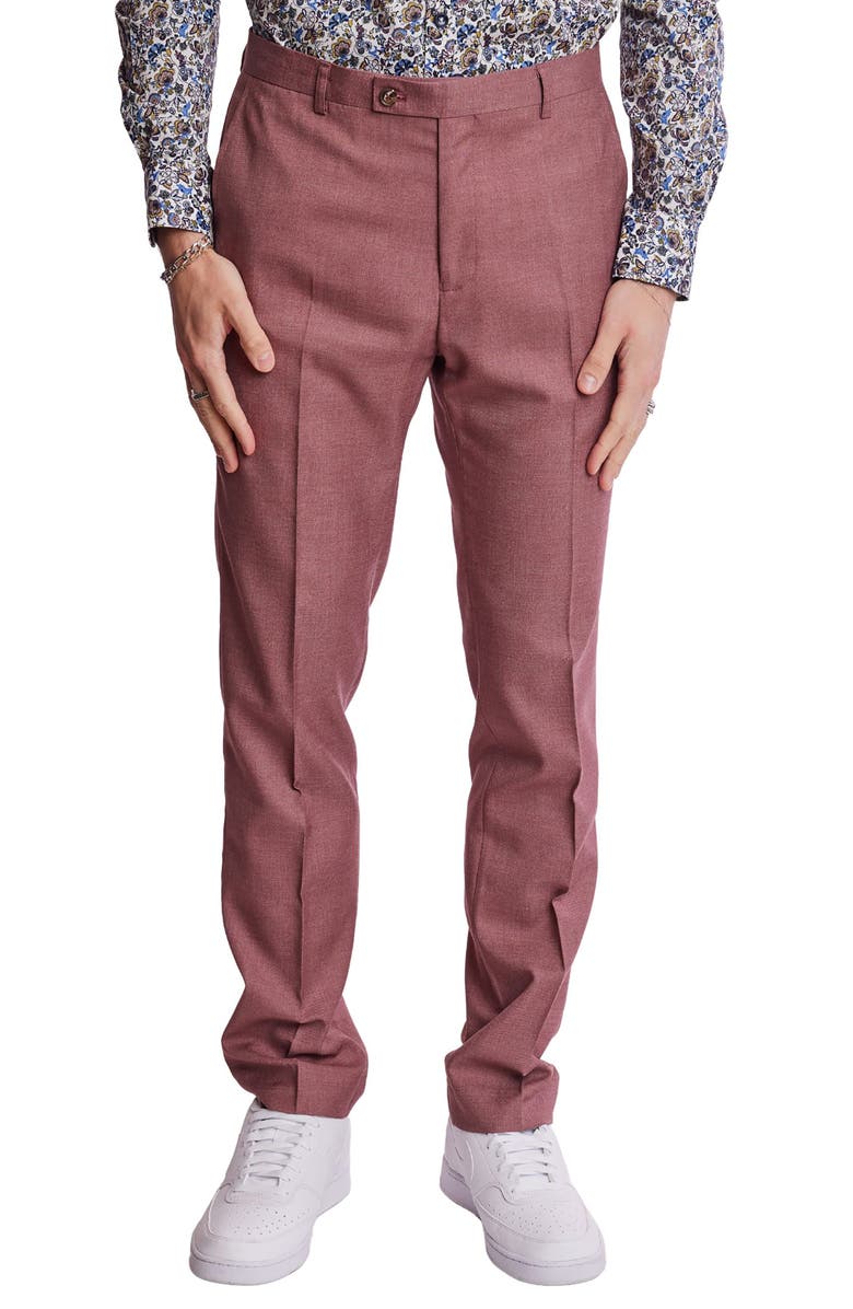 PAISLEY & GRAY Downing Slim Flat Front Dress Pants, Main, color,