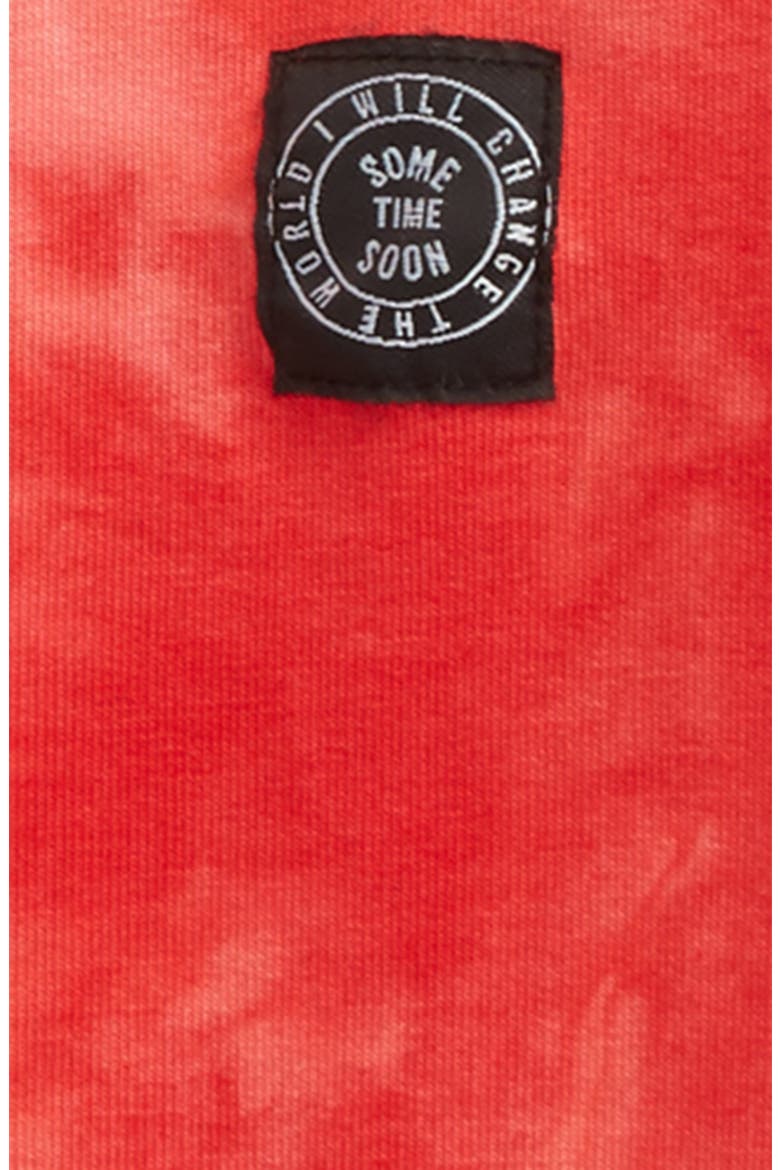 Laguna Tie Dye Organic Cotton T-Shirt, Alternate, color, RED