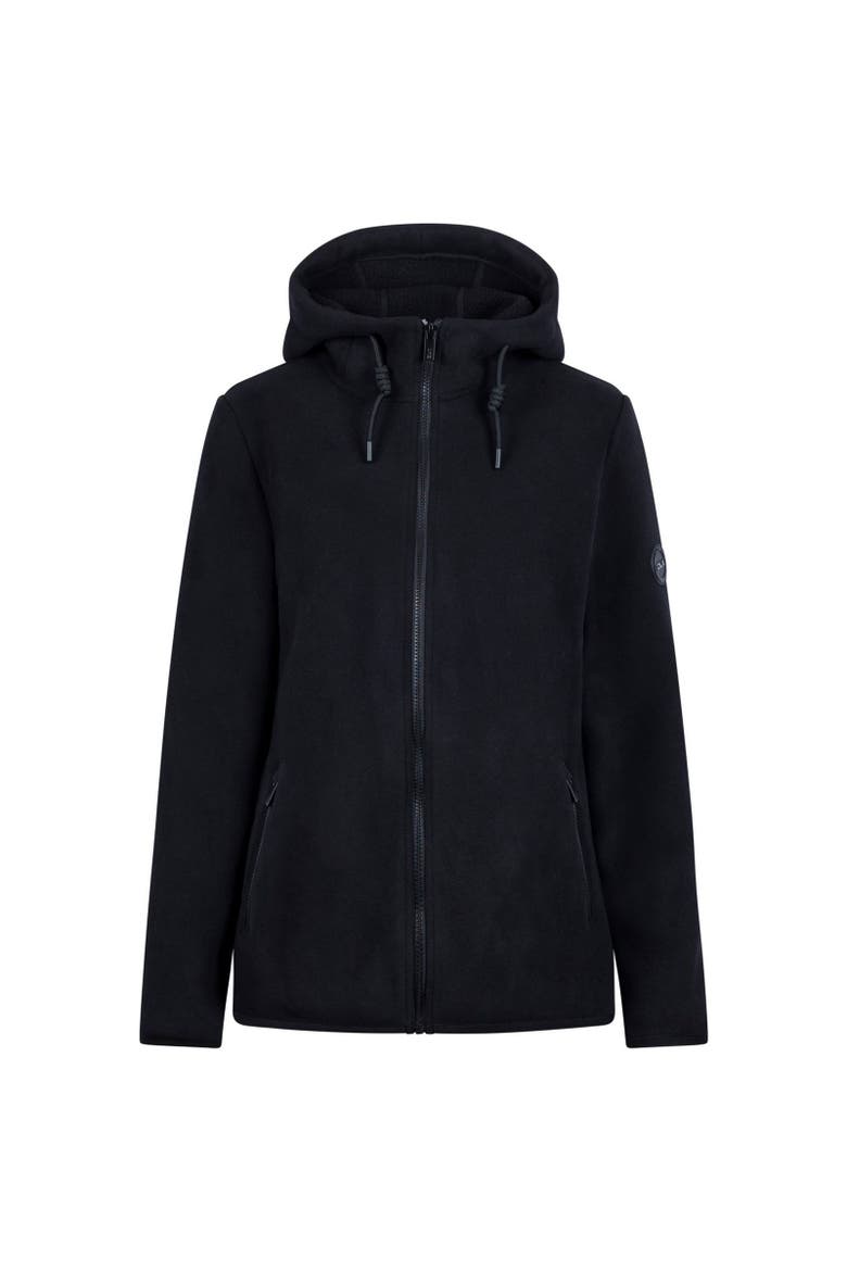 Leila Dlx Fleece Jacket, Main, color, Black