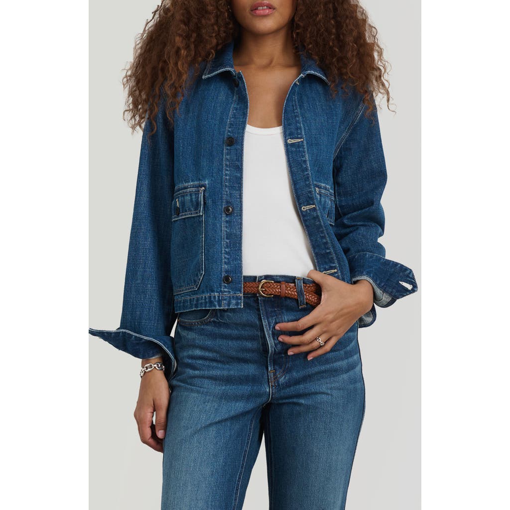 ALEX MILL ALEX MILL MARFA CROP DENIM WORK JACKET