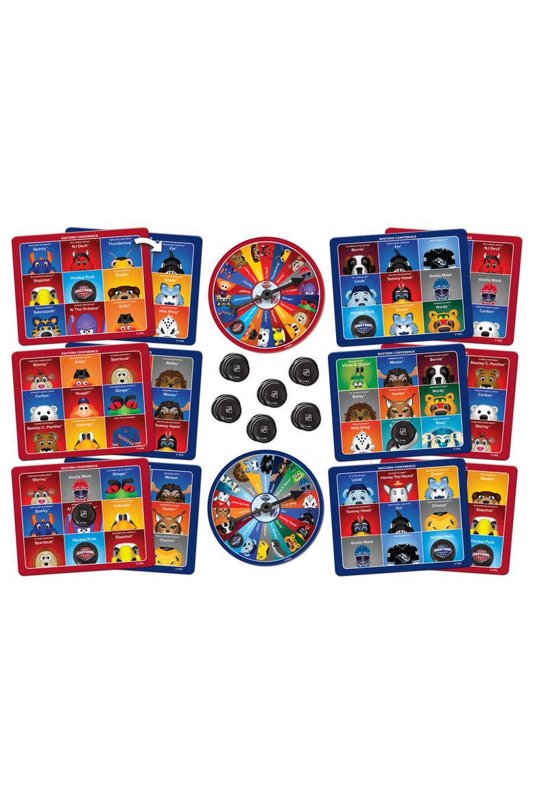 NHL - Mascots Bingo Game, Alternate, color, Multicolor