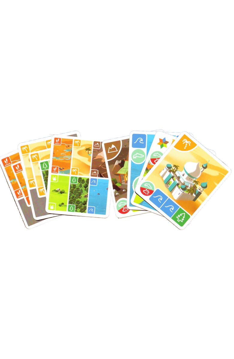 Tiki Gaia Fast Paced Tile Game, Alternate, color, Multicolored