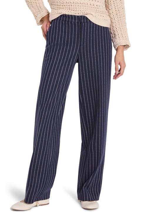Leno Pinstripe Pants