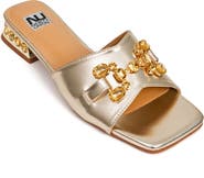 NINETY UNION Charm Crystal Embellished Sandal