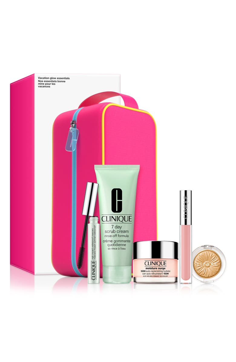 Clinique Vacation Glow Essentials Set - Purchase with Purchase, Main, color, 
