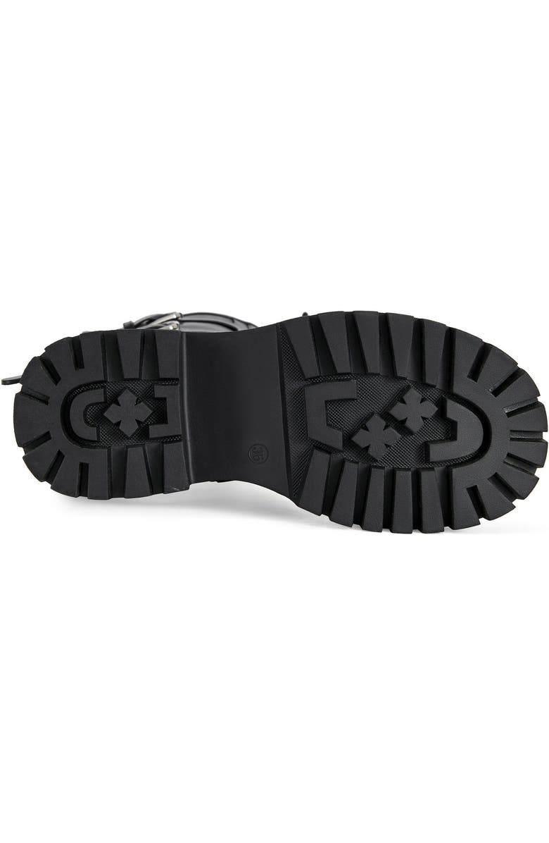 AZALEA WANG Saxen Flatform Boot, Alternate, color, Black