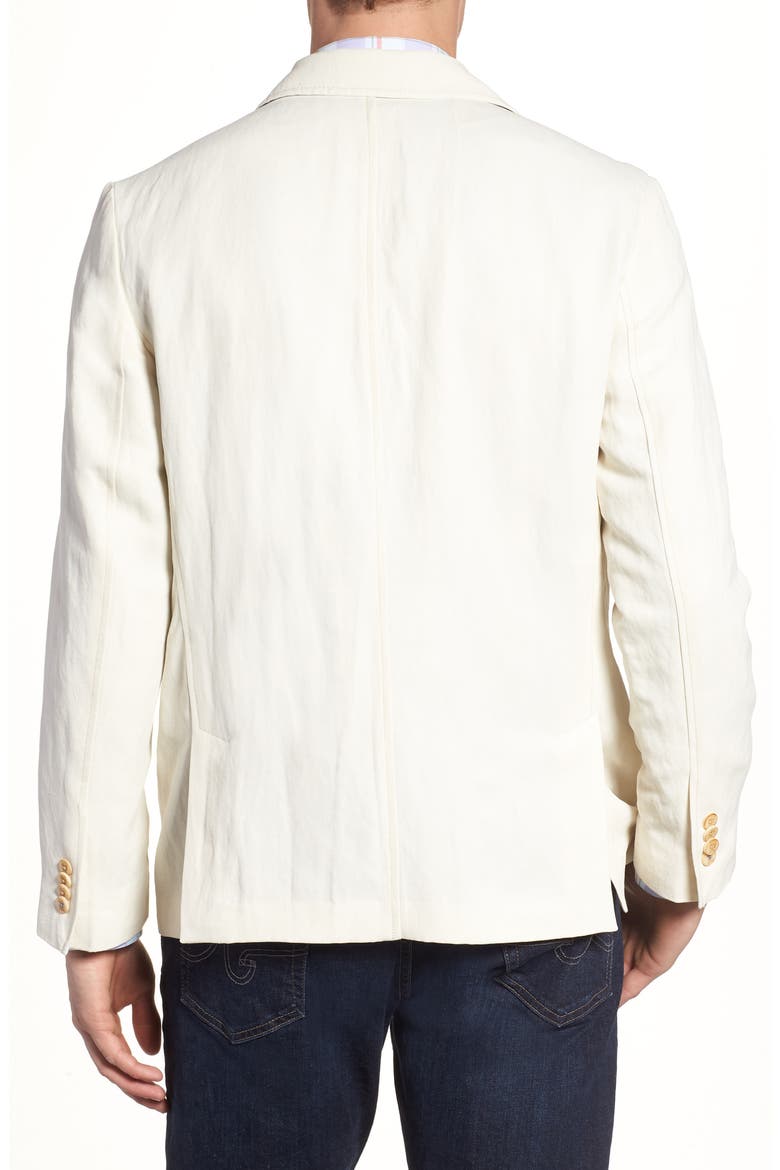 Monterey Silk & Linen Blazer, Alternate, color, WARM SAND