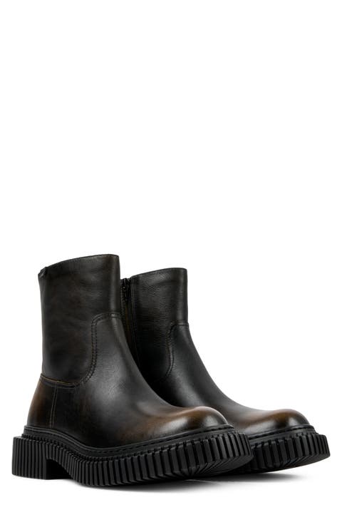 Pix Berlin Leather Ankle Boot
