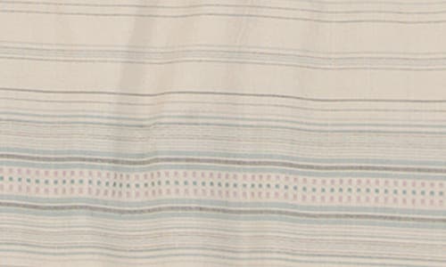 Billabong Kids' All Day Stripe Short Sleeve Cotton Button-up Shirt In Desert Sand