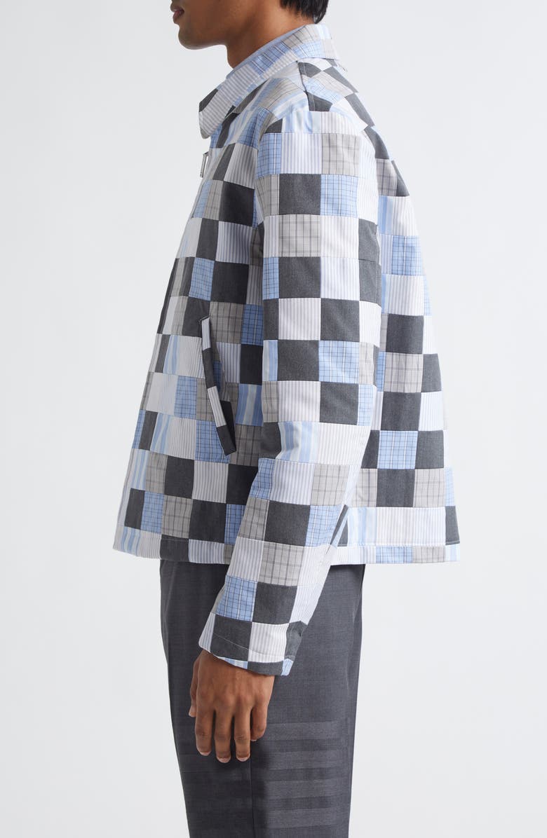 Thom Browne Patchwork Golf Jacket, Alternate, color, 