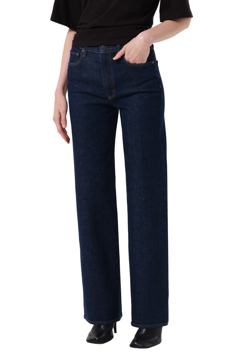AGOLDE Harper Relaxed Straight Leg Jeans, Main, color, Reissue True Indigo Rinse