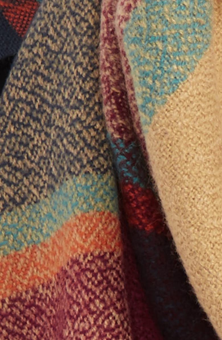 Shiraleah Katarina Scarf with Genuine Rabbit Fur Trim, Alternate, color, 