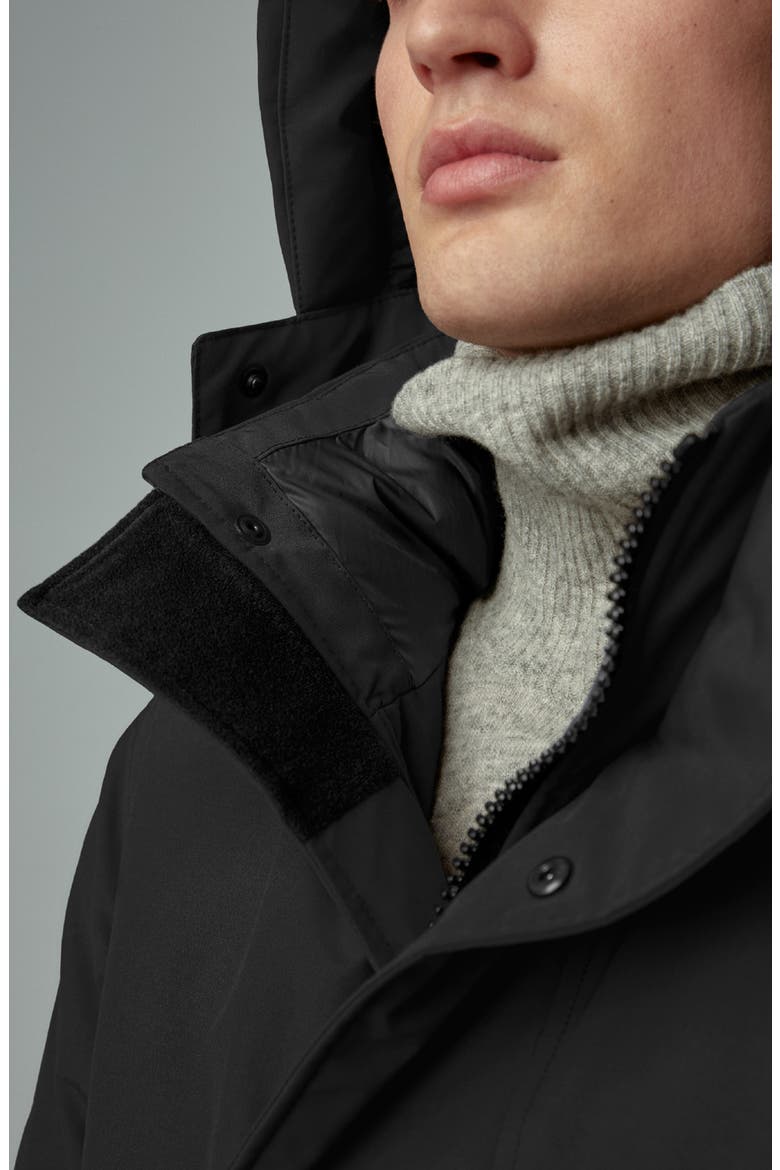 Black Label Brockton Water Resistant 625 Fill Power Down Parka, Alternate, color, BLACK - NOIR