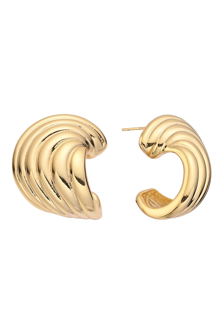 Mireya Stud Earrings, Main, color, GOLD