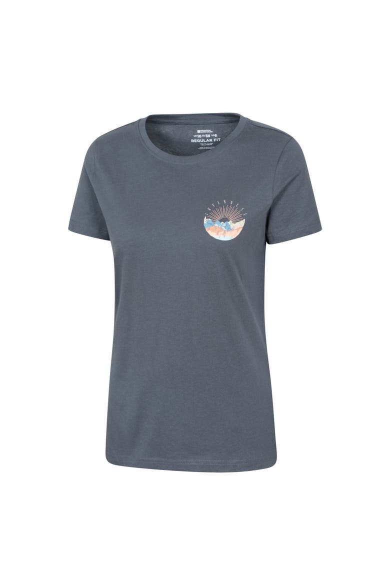 Inverness Chest Print Relaxed Fit T-Shirt, Main, color, Dark Blue