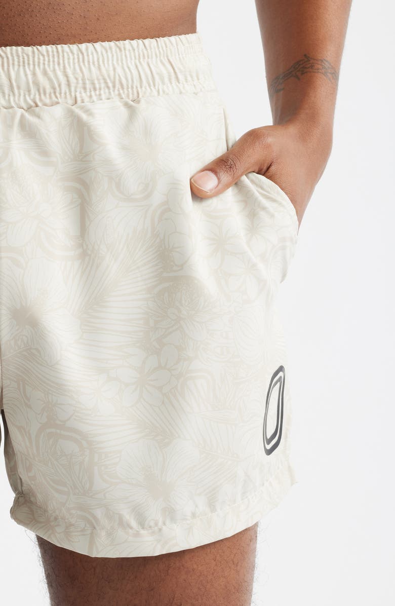 OVERTIME Daybreak Swim Trunks, Alternate, color, Cream