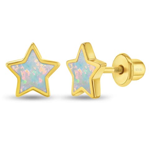 Opalescent Star Earrings
