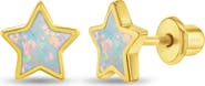 In Season Jewelry Opalescent Star Earrings