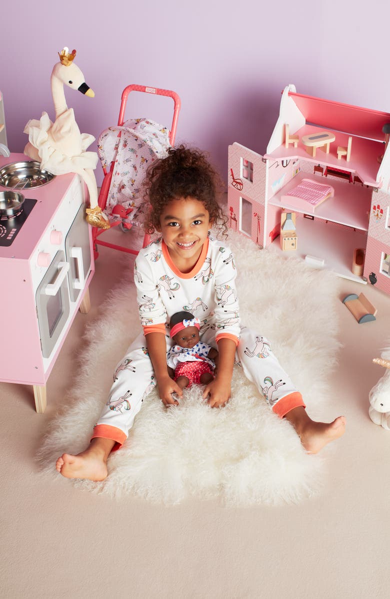 Janod Wood Doll House, Alternate, color, 