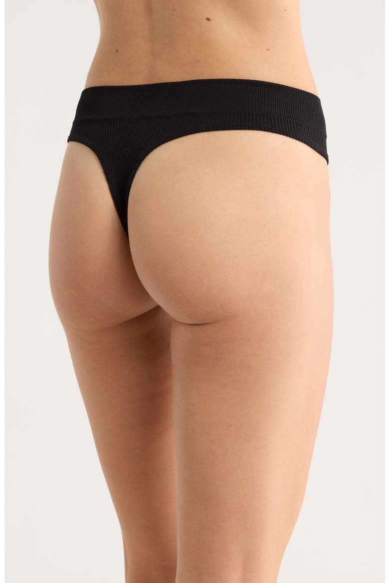 Tracey Assorted 5-Pack Thongs, Alternate, color, BLACK/GRAY