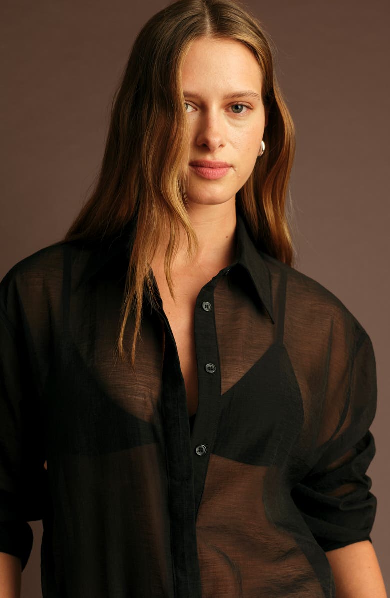 DELUC Hugh Sheer Shirt, Alternate, color, 