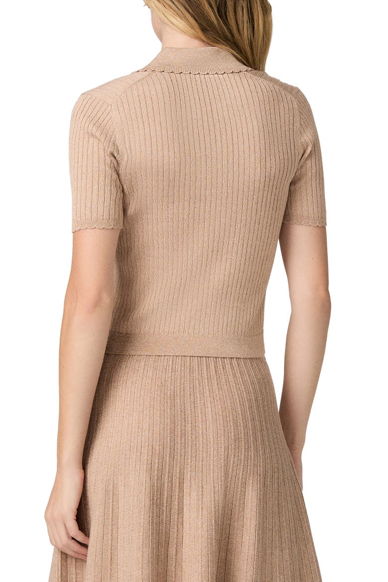 Una Rib Top, Alternate, color, BEIGE MARL