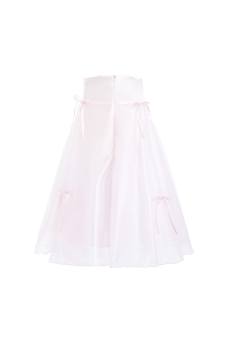 Kaia Ribbon Bow Dress, Alternate, color, Pink