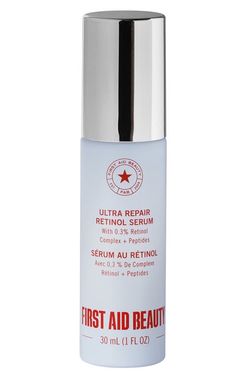 First Aid Beauty Ultra Repair Retinol Serum With 0.3% Retinol Complex & Peptides In Transparent