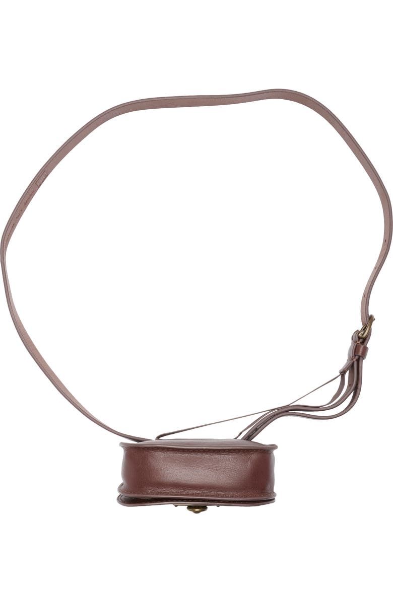 Frye Leather Belt Bag, Alternate, color, Dark Brown