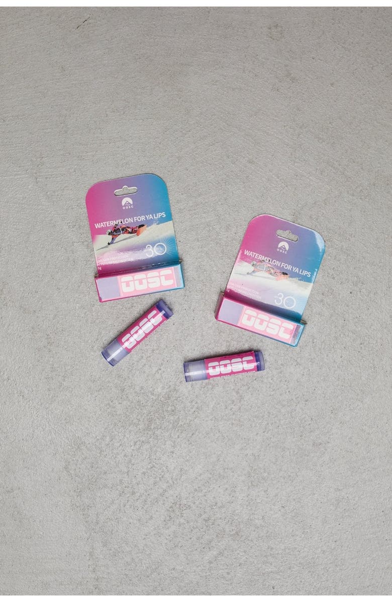 OOSC SPF30 Lip Balm Watermelon, Main, color, Watermelon