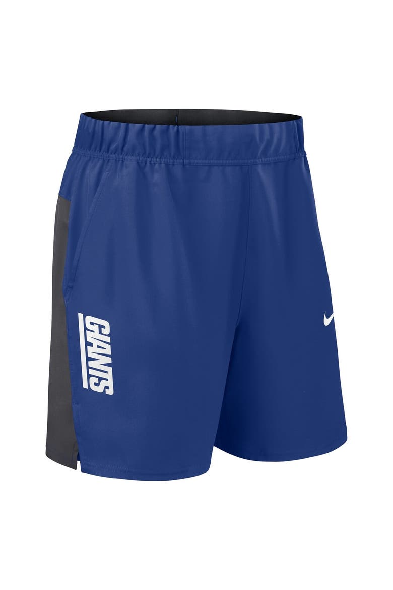 Men's Nike Royal New York Giants Woven Victory Performance Shorts, Alternate, color, Royal