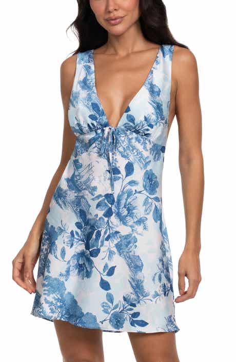 Floral Satin Chemise