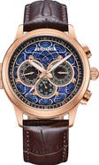 Heritor Automatic Apostle Leather-Band Watch w/ Day/Date