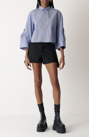 Sacai Suiting & Denim Shorts | Nordstrom