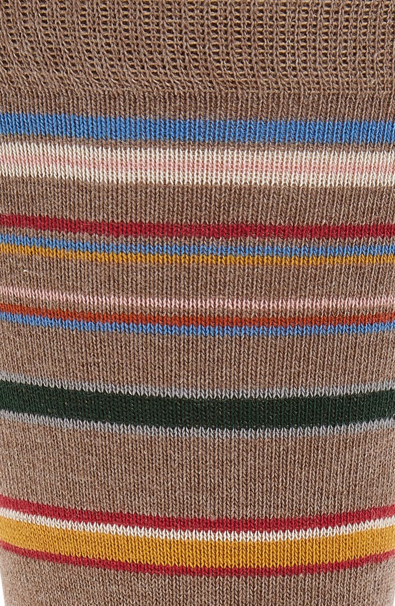 Paul Smith Martin Stripe Crew Socks, Alternate, color, Tan
