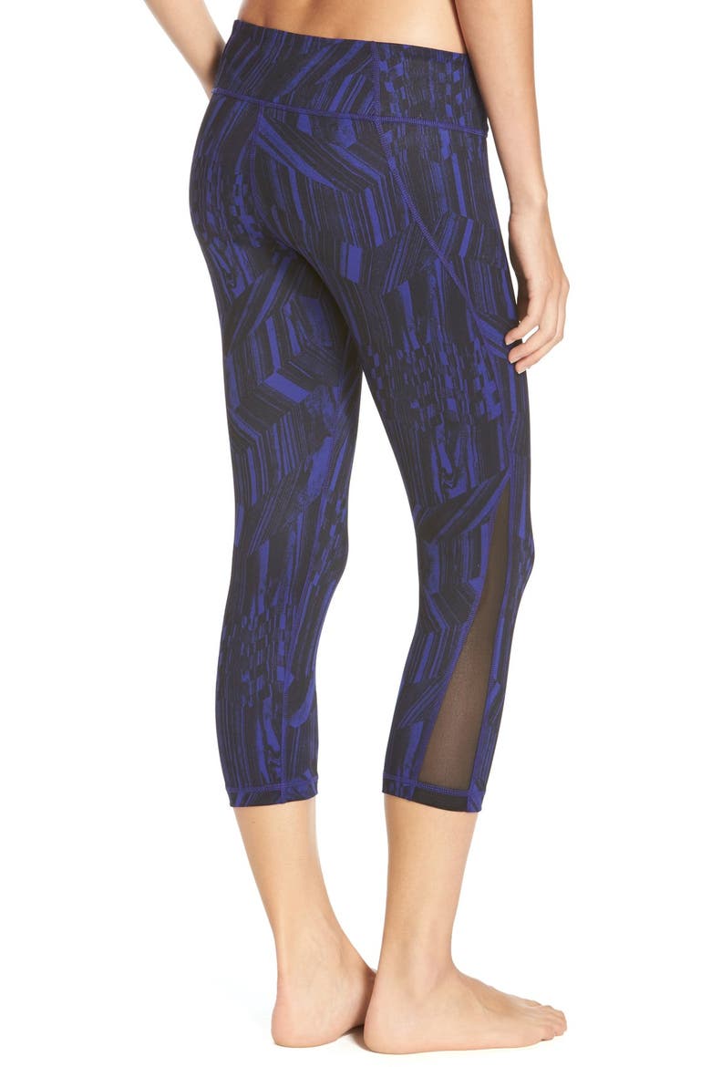 Live In Streamline Reversible Capris, Alternate, color, PURPLE AMAZON GEO WOODSY