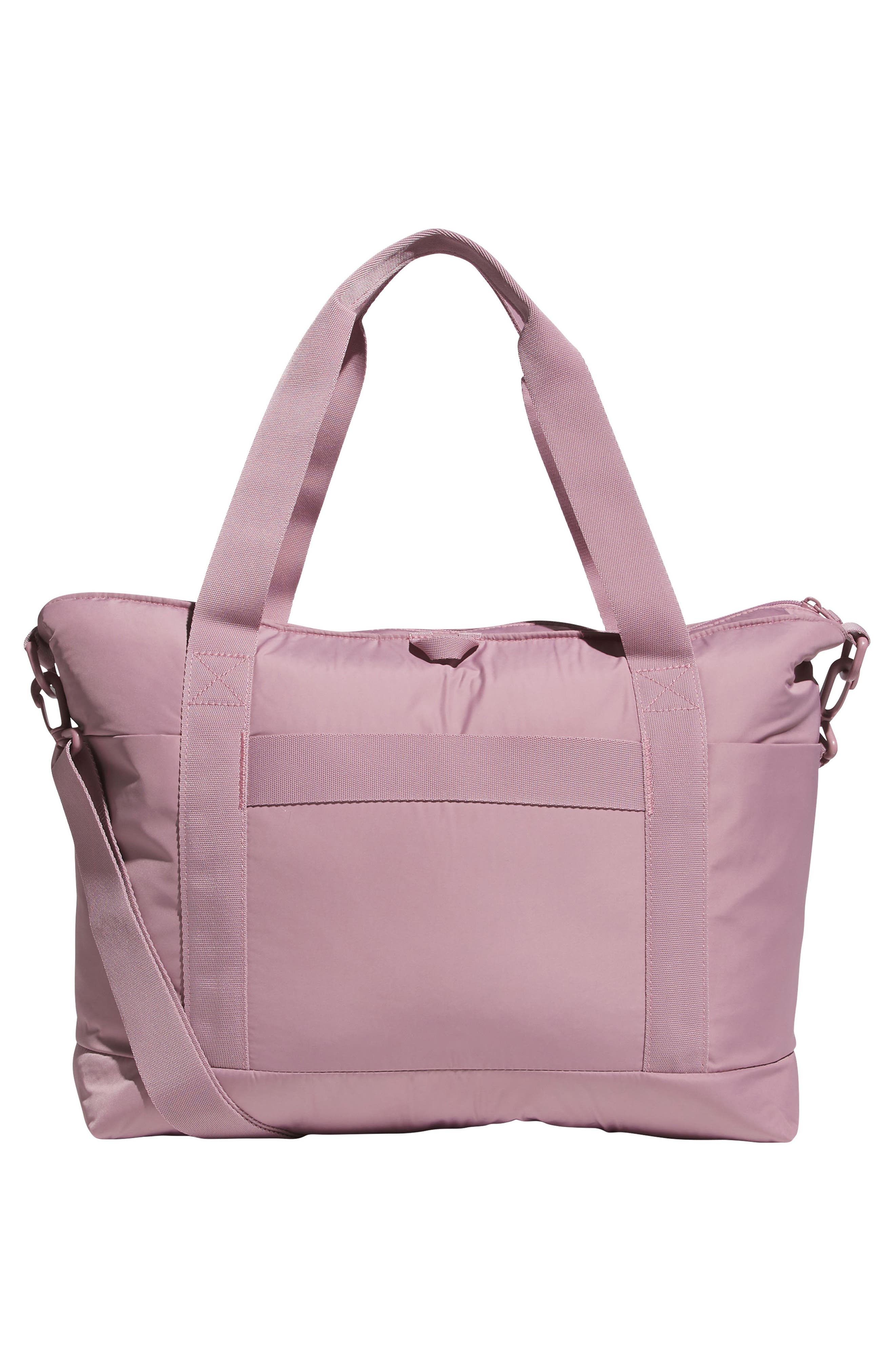 adidas All Me 3 Tote, Alternate, color, Magic Mauve Purple