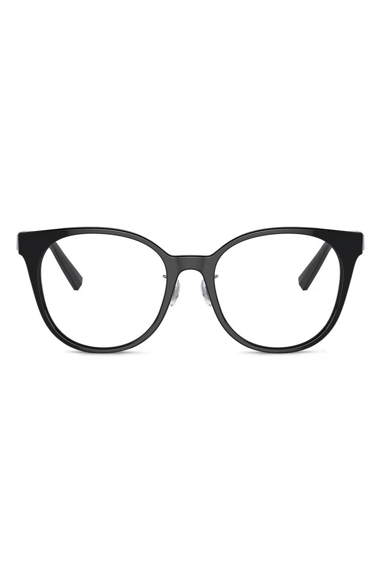 Tiffany & Co. Phantos 53mm Round Optical Glasses, Main, color, 