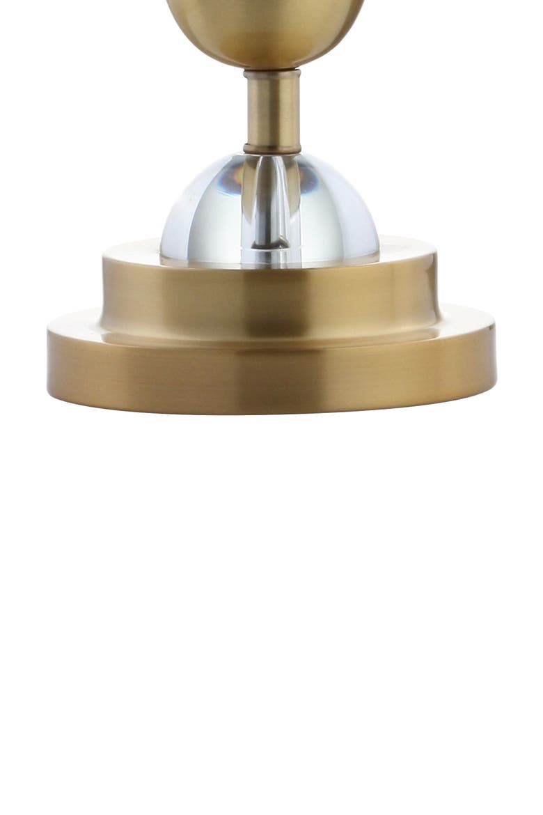 Avery 27.5" Crystal LED Table Lamp, Clear/Brass Gold, Alternate, color, Clear/Brass Gold