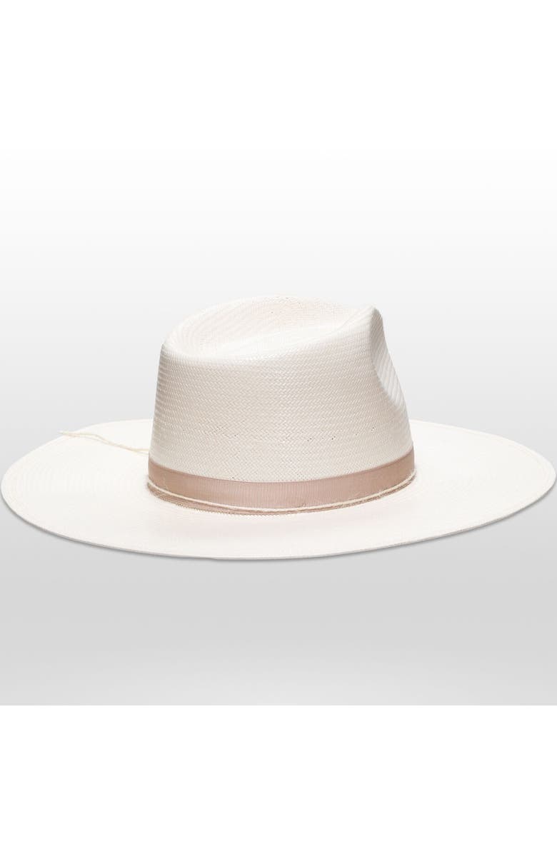 Stetson Jw Marshall Straw Hat, Alternate, color, Natural