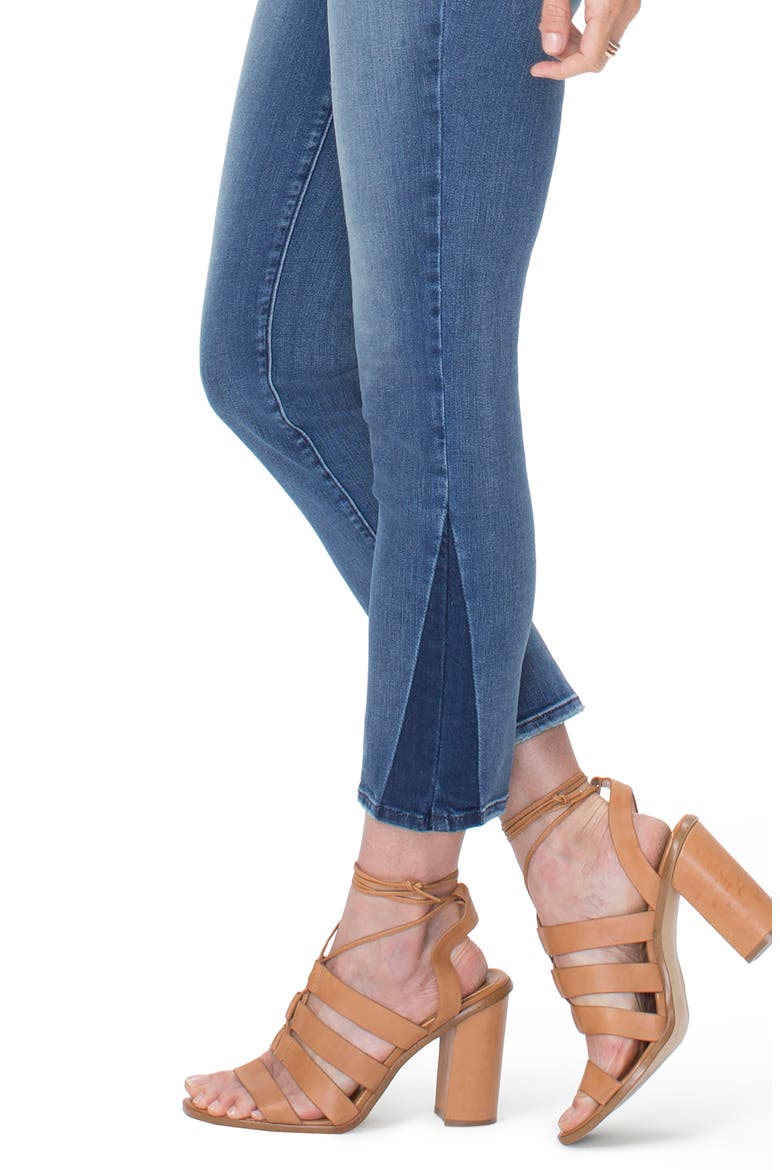 Sheri Slim Shadow Ankle Jeans, Alternate, color, WISHFUL