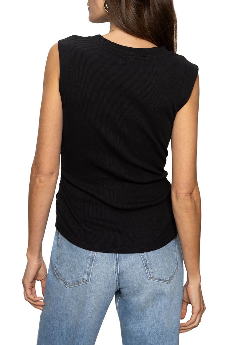 Sanctuary Ruched Rib Tank, Alternate, color, 
