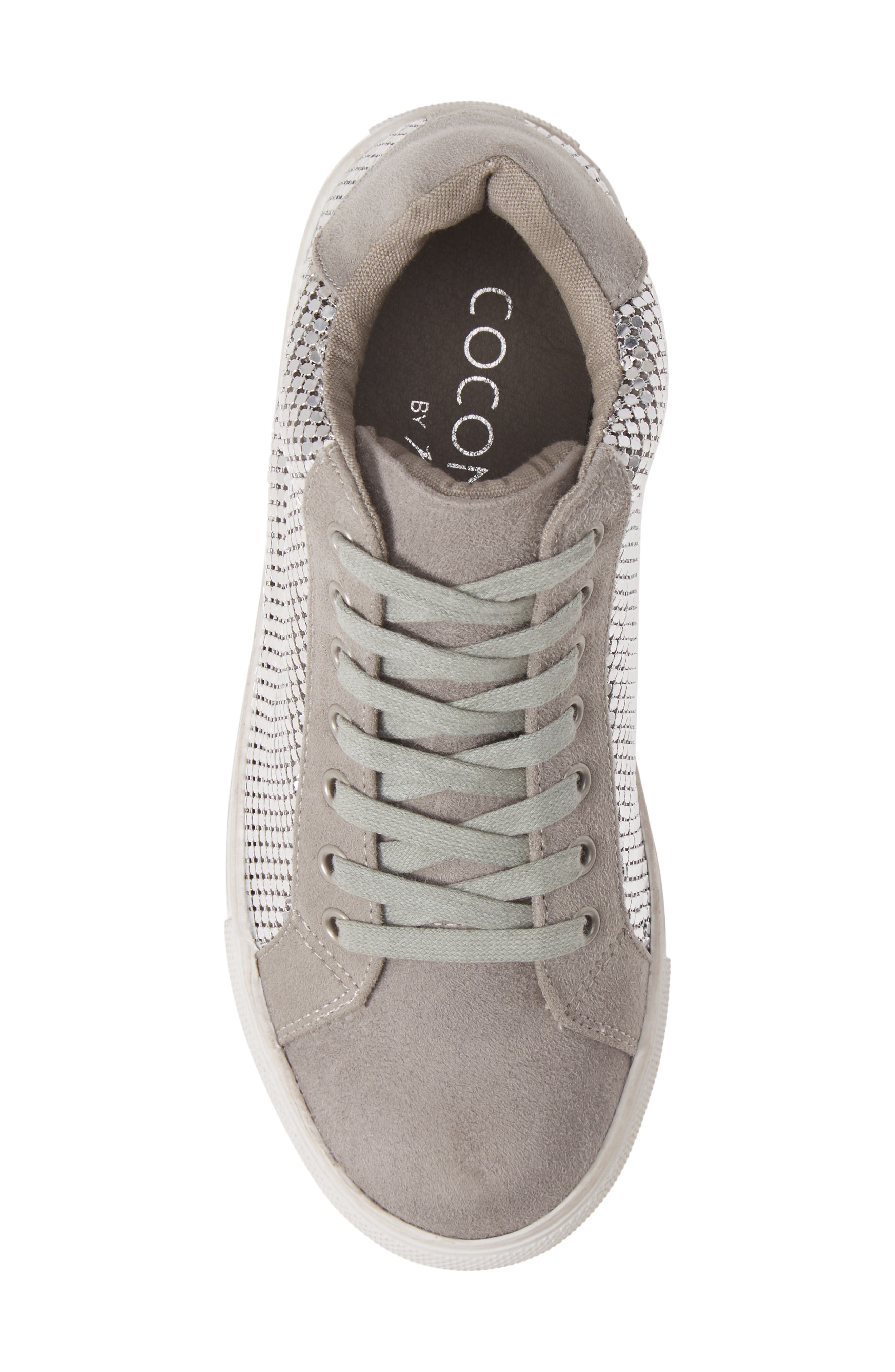 Coconuts by Matisse Downtown Metallic Mesh Sneaker, Alternate, color, 