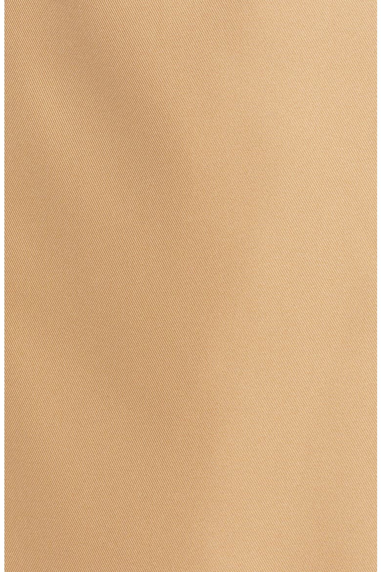 Tie Sleeve Trench Coat, Alternate, color, KHAKI