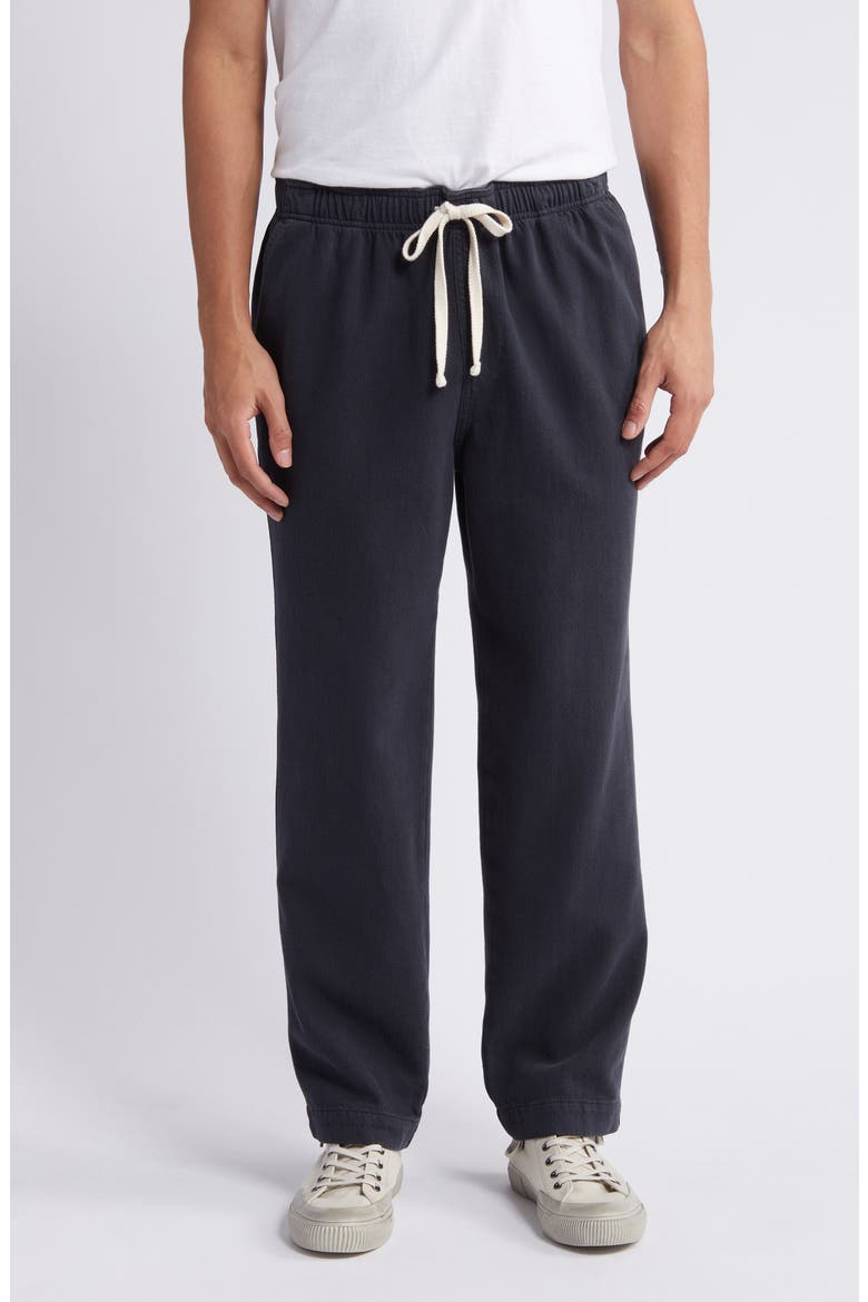 Textured Terry Travel Pants, Main, color, NAVY