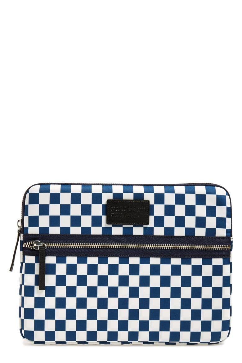 MARC BY MARC JACOBS 'Domo Arigato' Laptop Case, Main, color, DEEP BLUE MULTI